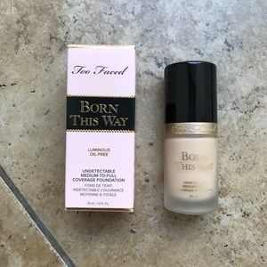 Brand New Two Faced Born This Way Foundation